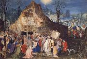 BRUEGHEL, Jan the Elder Bodycolour on vellum oil